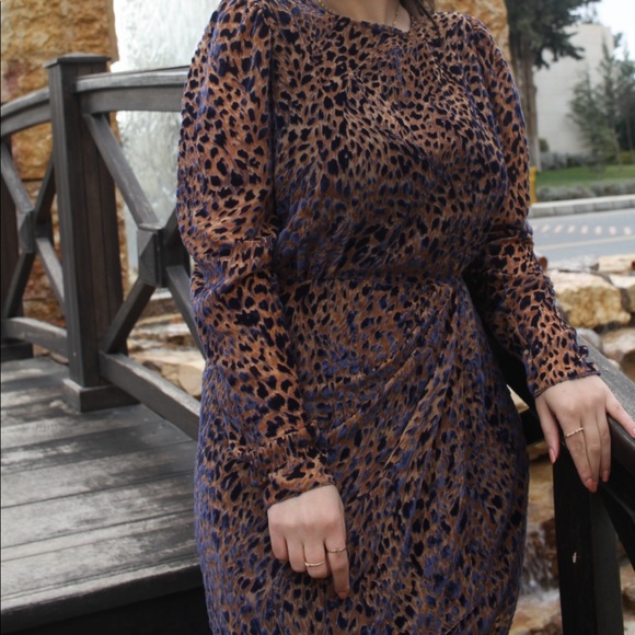 The Kooples velvet leopard dress - Picture 7 of 7